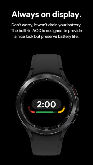 Pixel Style Digital Watch Face Screenshot 3