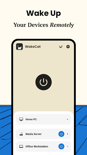 WakeCat: Wake on Lan & WoW Screenshot 0