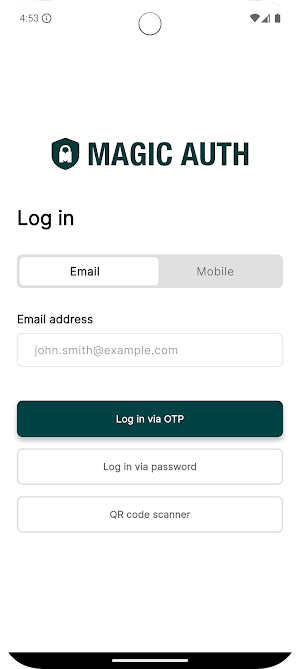 Magic Auth Screenshot 0