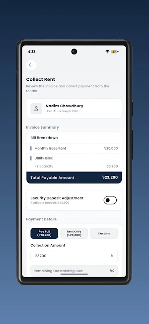 RentBook Flow - Rent Manager Screenshot 1