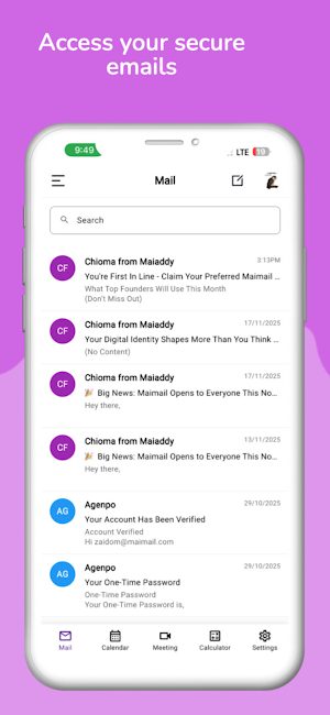 Maimail Screenshot 0