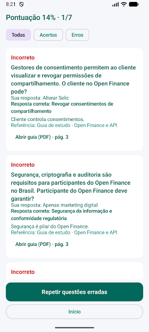 Simulado CPA-10 CPA-20 ANBIMA Screenshot 2
