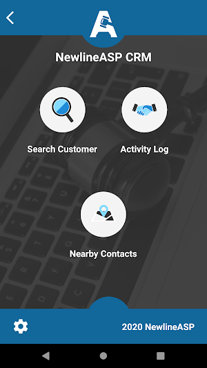 NewlineAsp CRM Screenshot 1