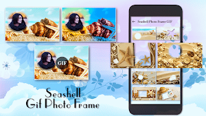 Seashell Photo Frame Screenshot 0