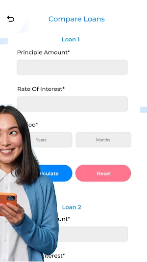 EMI Calculator - Loan Planner Screenshot 1