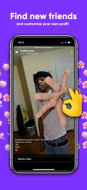 Wizz -Make friends, VideoCall Screenshot 1