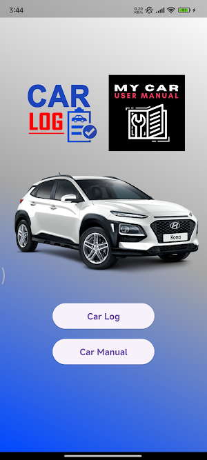 Hyundai Kona Manual and CarLog Screenshot 0