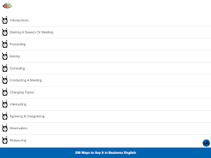 250 Ways to Say It in Business English Screenshot 3