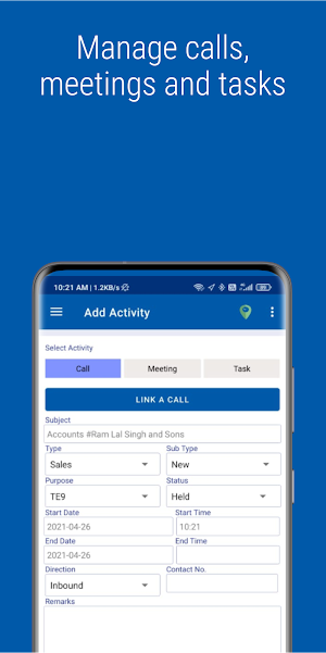 Sparsh.CRM Screenshot 2