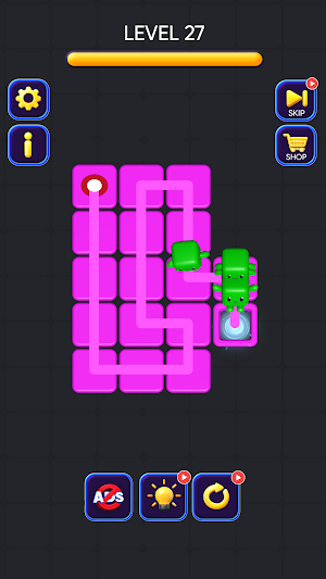 Single Line Block Puzzle Screenshot 1