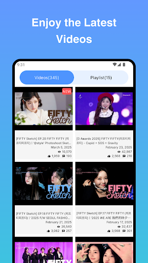 FIFTY FIFTY Tube (KPOP Fandom) Screenshot 3