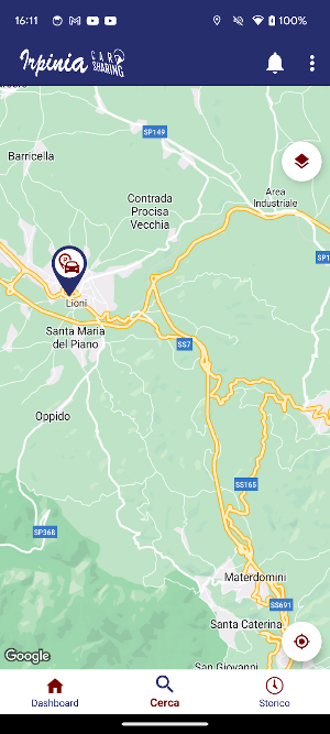 Irpinia Car Sharing Screenshot 2