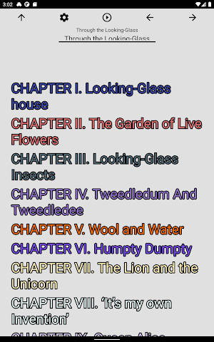 Book, Through Looking-Glass Screenshot 2