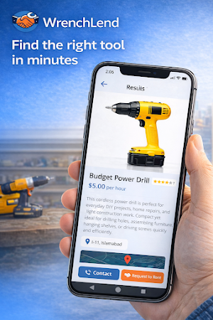 WrenchLend: Rent & Lend Tools Screenshot 2