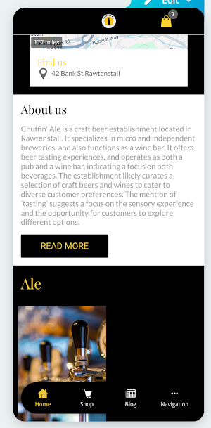 Chuffin Ale Screenshot 1