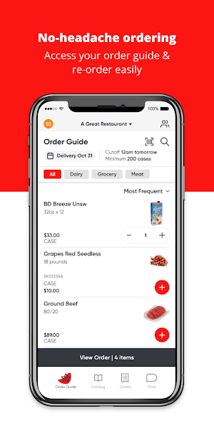 Badger Wholesale Foodservice Screenshot 0