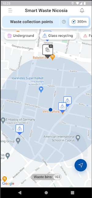 Smart Waste Nicosia City Screenshot 0