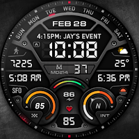 MD214 Digital Watch Face