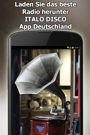 Radio ITALO DISCO Online Kostenlos Deutschland Screenshot 0