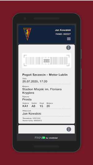 Bilety Pogoń Szczecin Screenshot 2