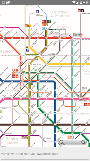 MEXICO METRO BUS TROLE RTP TREN MAP Screenshot 2