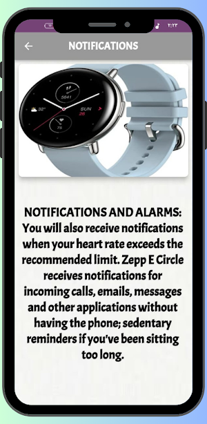 Amazfit Zepp E guide Screenshot 1