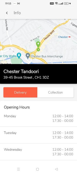 Chester Tandoori Screenshot 2