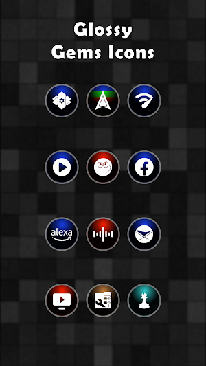Glossy Gems Icons Screenshot 3