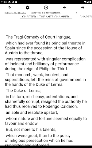 Book, Calderon The Courtier Screenshot 3