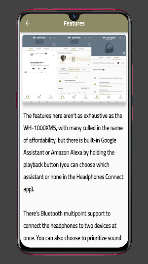 Sony WH-CH720N Guide Screenshot 3
