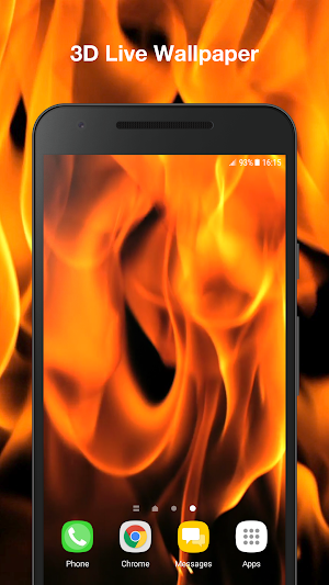 Burning Live Wallpaper Screenshot 0