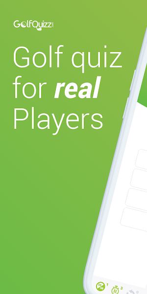 GolfQuizz: Golf quizzes for real fans ⛳ Screenshot 0