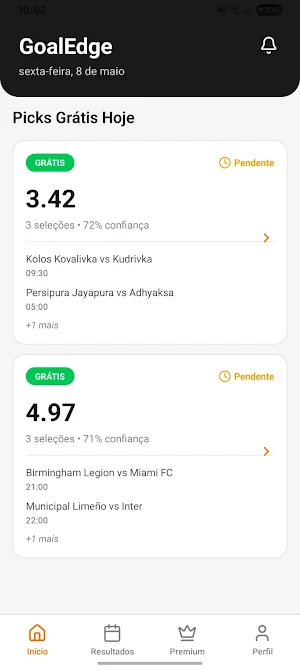 GoalEdge - Luckapps Screenshot 2