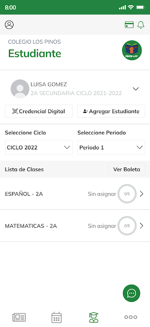 LosPinosApp Screenshot 2