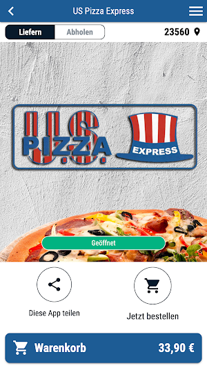 U.S. Pizza Express Screenshot 0