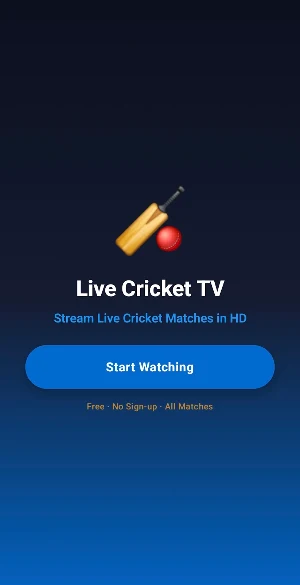 Live Cricket TV 2026 Screenshot 0