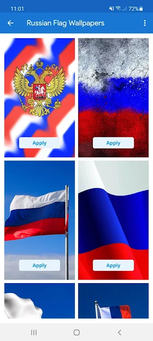 Russian Flag Wallpapers Screenshot 0
