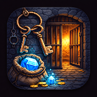 地下牢からの脱出【ドット絵短編脱出ゲーム集】