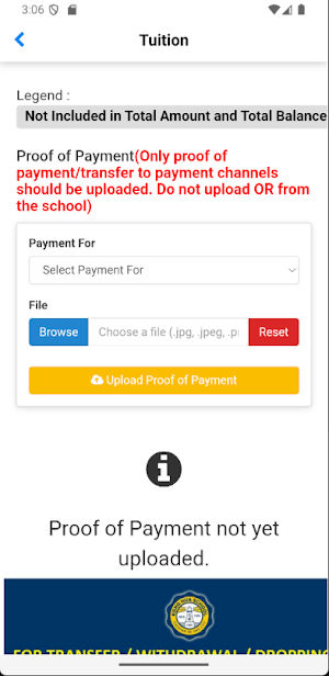 Kong Hua School Mobile Portal Screenshot 3