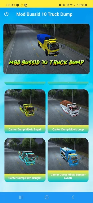 Mod Bussid 10 Truck Dump Screenshot 2
