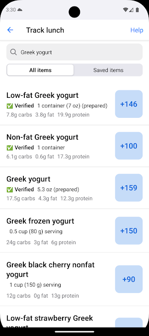 Gym Geek Calorie Tracker Screenshot 3