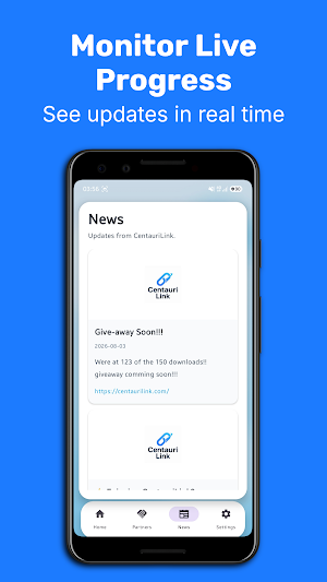 CentauriLink Screenshot 2