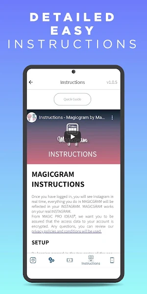 Magicgram Magic App - Magic Tricks for Instagram! Screenshot 2