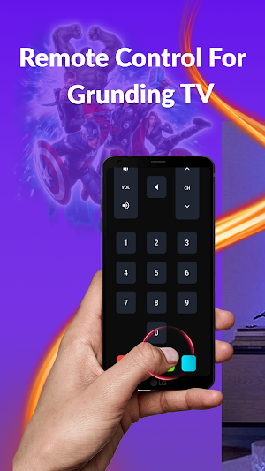 Remote for Grundig TV Screenshot 0