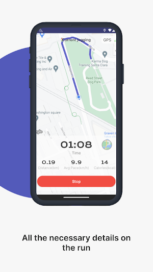 Running tracker Screenshot 1