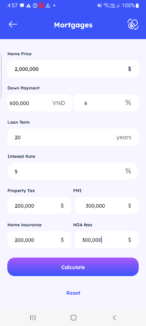 Loan EMI Calculator Loan Tool Screenshot 3