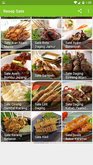Resep Sate Screenshot 3