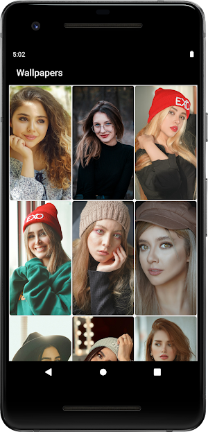 Beauty Girls Wallpaper Screenshot 0