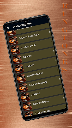 West Ringtone - Cowboy Screenshot 0