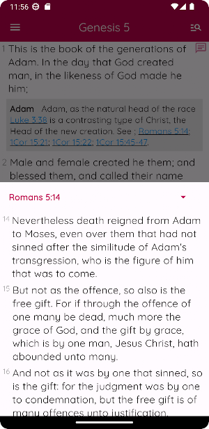 Scofield Study Bible Screenshot 2